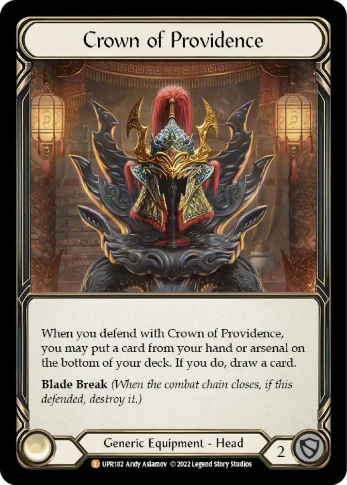 Crown of Providence [Uprising] Rainbow Foil - Flesh And Blood Single