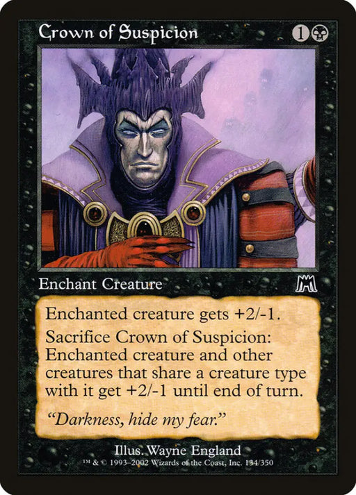 Crown of Suspicion [Onslaught] - MTG Single