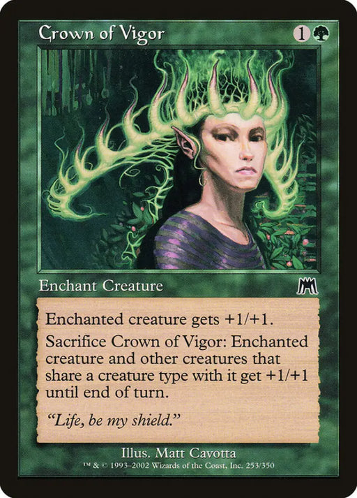 Crown of Vigor [Onslaught] - MTG Single