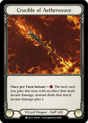 Crucible of Aetherweave // Dash Inventor Extraordinaire [Arcane Rising Unlimited] - Flesh And Blood Single