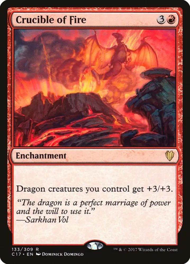 Crucible of Fire [Commander 2017] - MTG Single