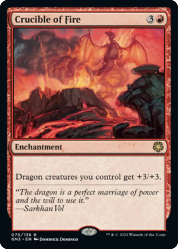 Crucible of Fire [Game Night: Free-for-All] - MTG Single