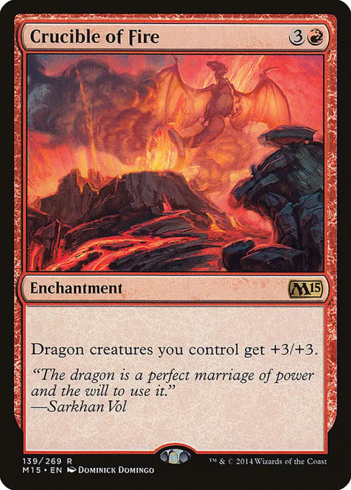 Crucible of Fire [Magic 2015] - MTG Single