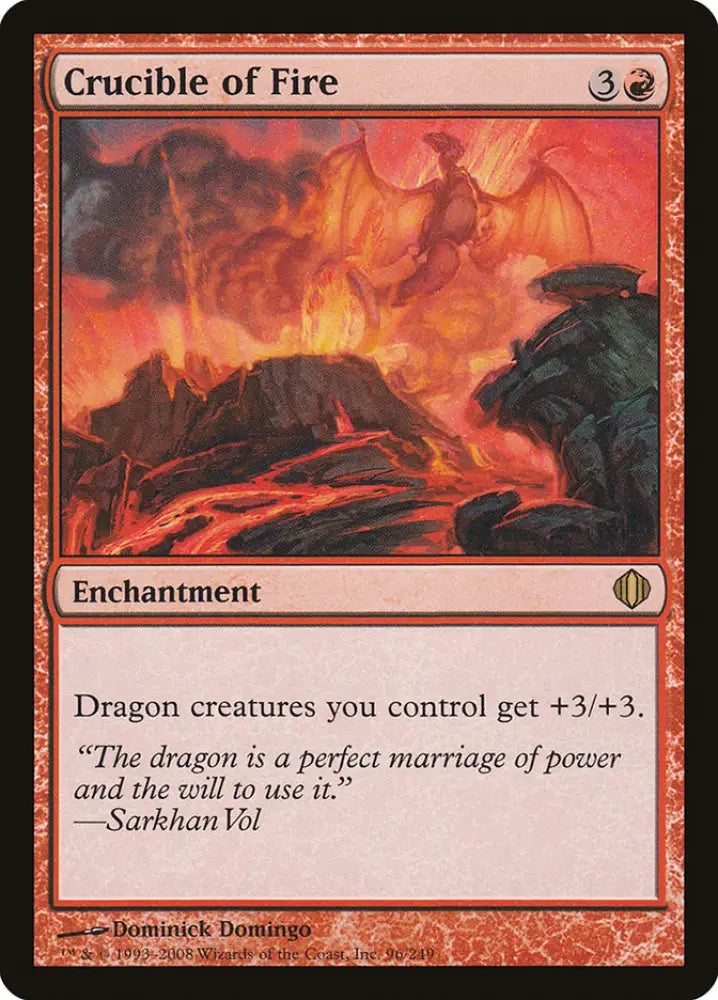 Crucible of Fire [Shards of Alara] - MTG Single