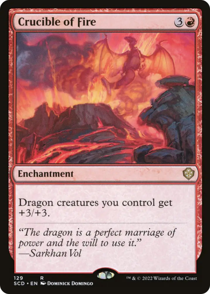 Crucible of Fire [Starter Commander Decks] - MTG Single
