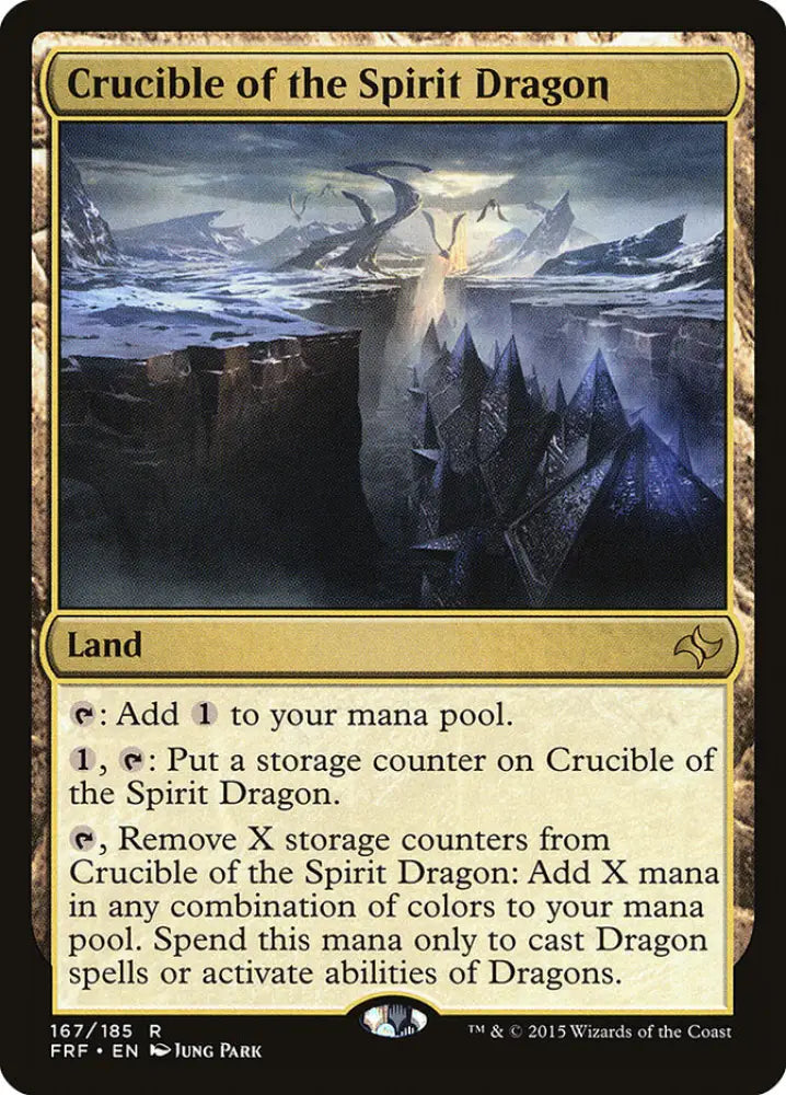 Crucible of the Spirit Dragon [Fate Reforged] - MTG Single