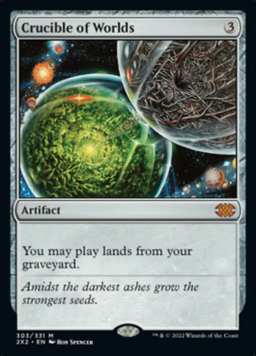 Crucible of Worlds [Double Masters 2022] - MTG Single