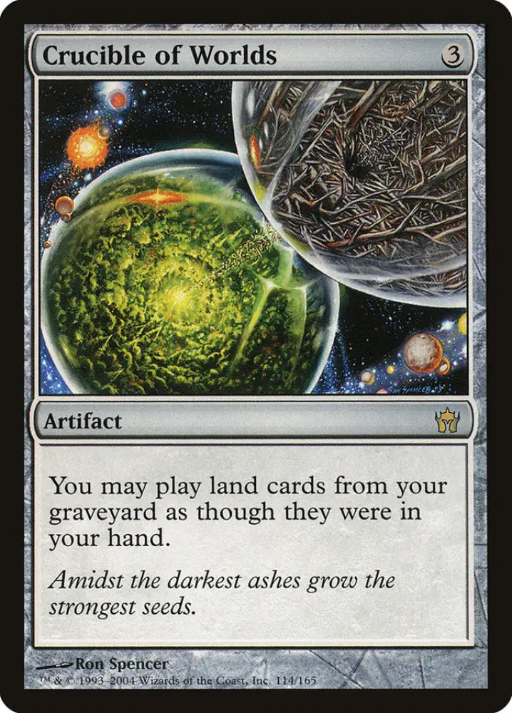 Crucible of Worlds [Fifth Dawn] - MTG Single