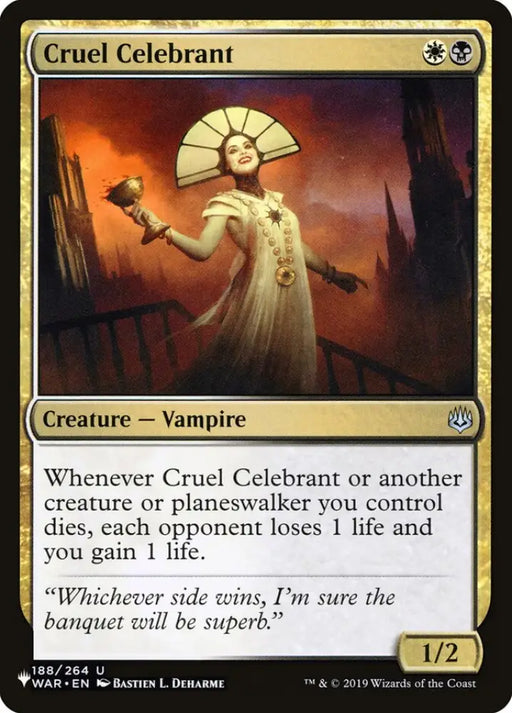 Cruel Celebrant [The List] - MTG Single