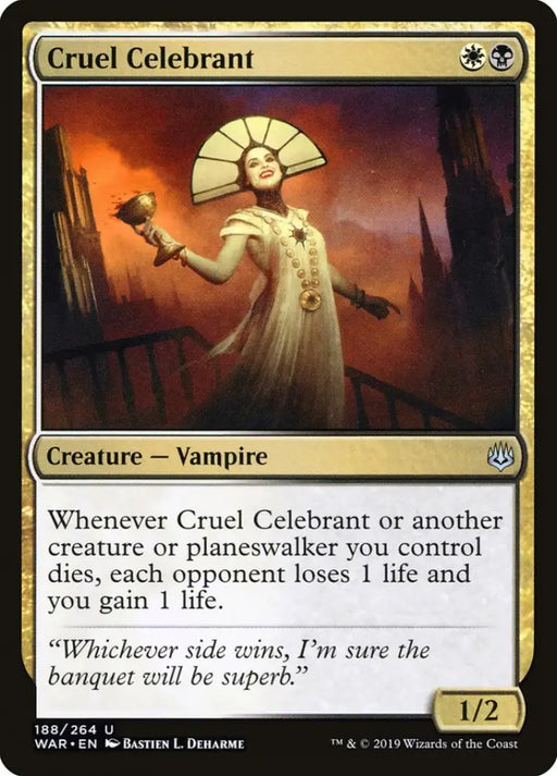 Cruel Celebrant [War of the Spark] - MTG Single