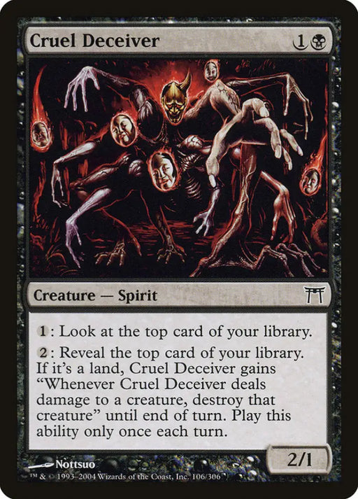 Cruel Deceiver [Champions of Kamigawa] - MTG Single