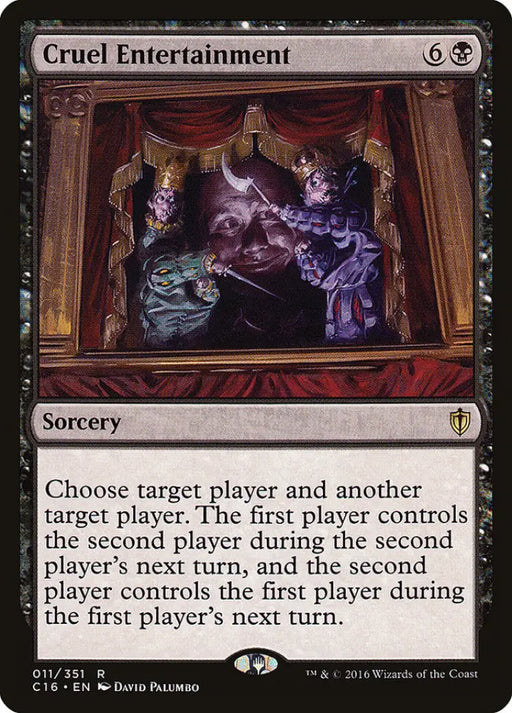 Cruel Entertainment [Commander 2016] - MTG Single
