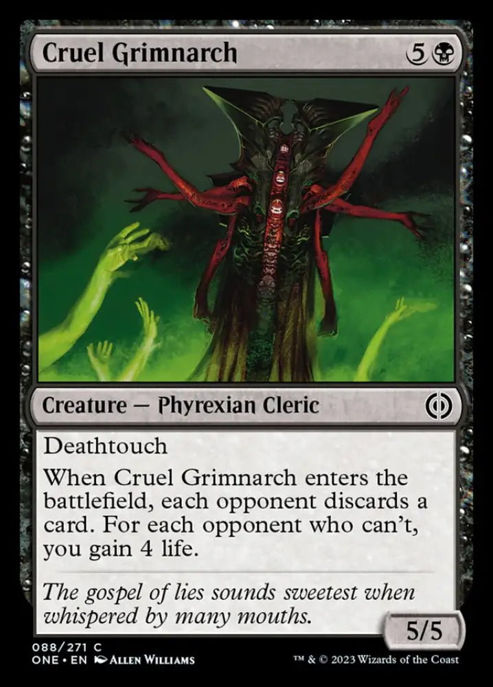 Cruel Grimnarch [Phyrexia: All Will Be One] - MTG Single