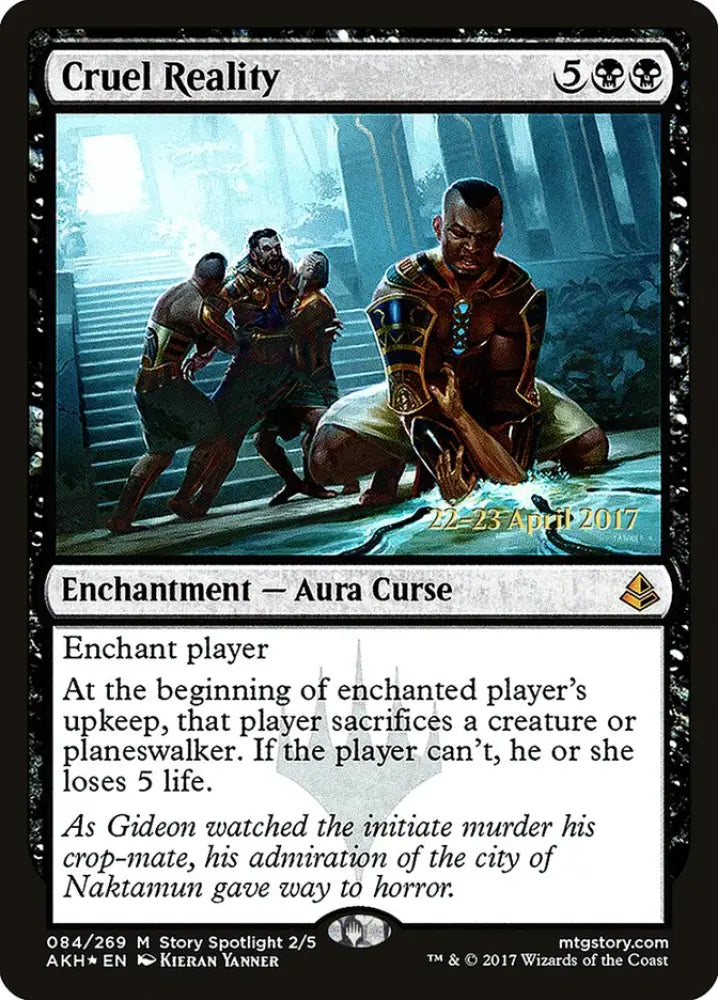 Cruel Reality [Amonkhet Prerelease Promos] - MTG Single