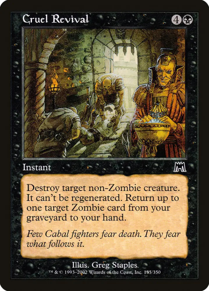 Cruel Revival [Onslaught] - MTG Single