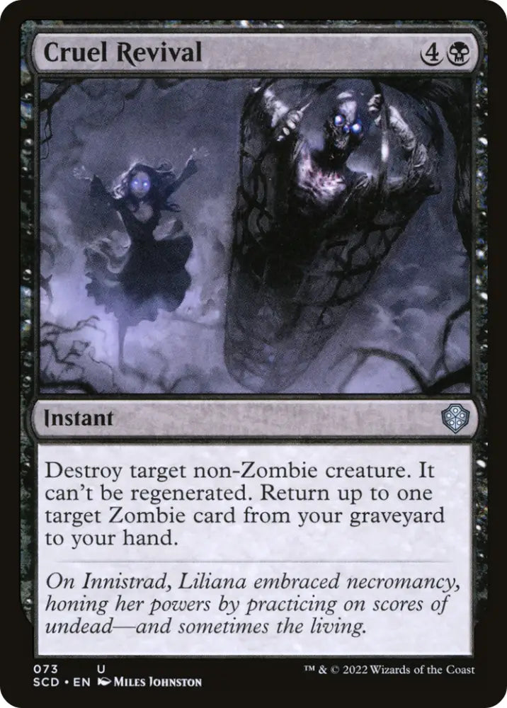 Cruel Revival [Starter Commander Decks] - MTG Single
