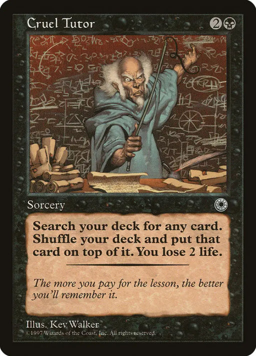 Cruel Tutor [Portal] - MTG Single