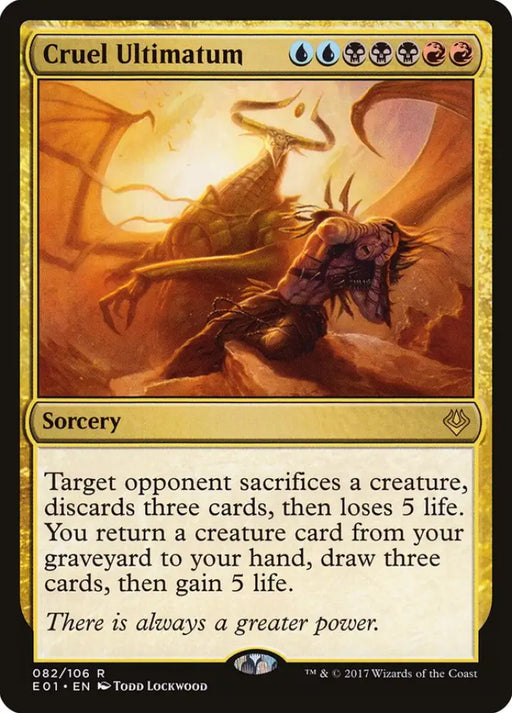 Cruel Ultimatum [Archenemy: Nicol Bolas] - MTG Single