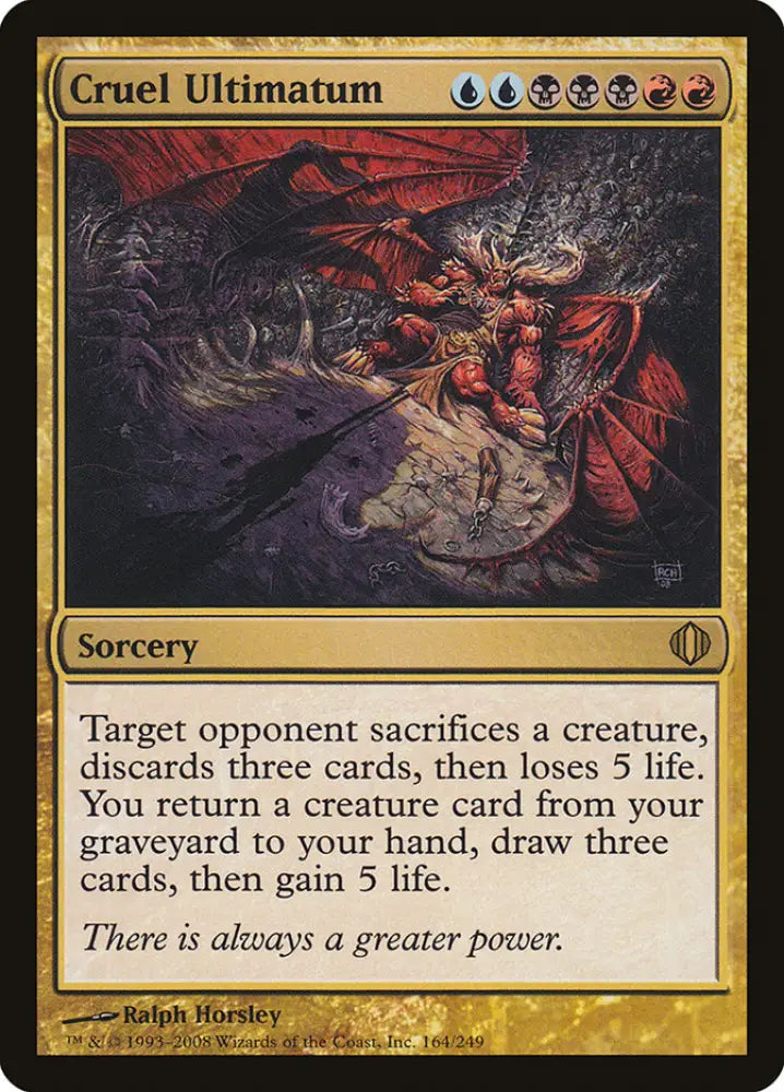 Cruel Ultimatum [Shards of Alara] - MTG Single