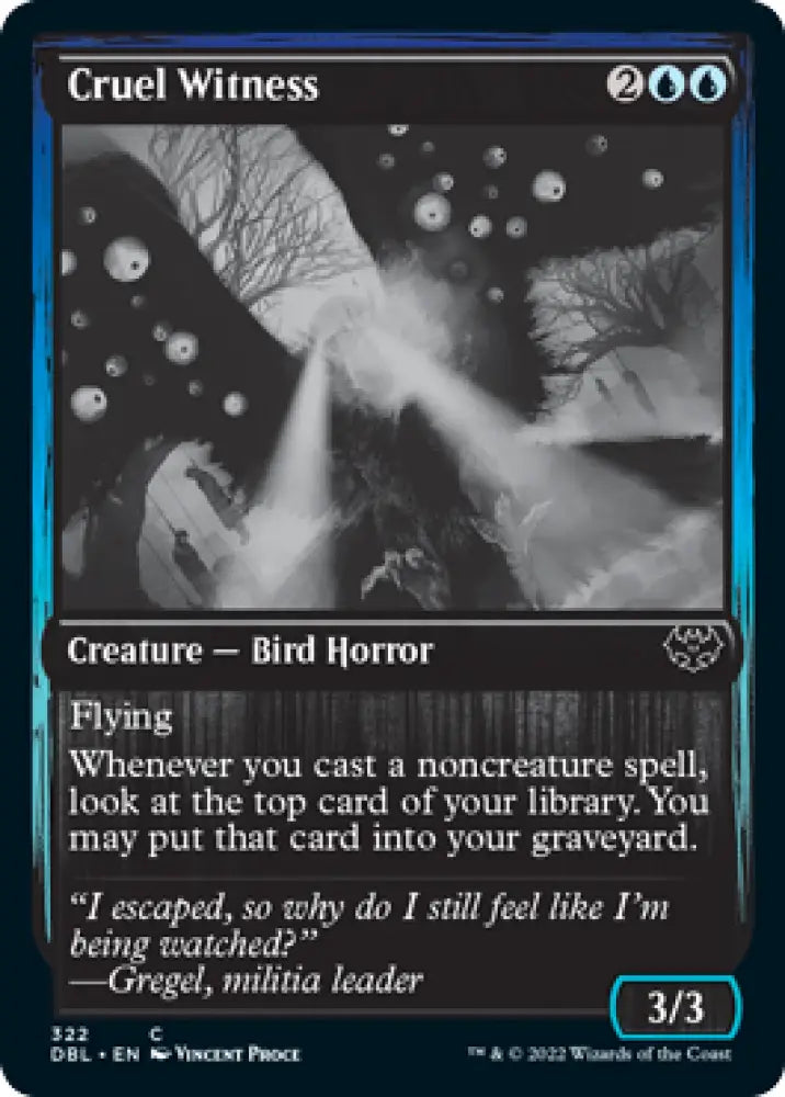 Cruel Witness [Innistrad: Double Feature] - MTG Single
