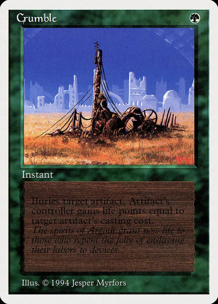 Crumble [Summer Magic / Edgar] - MTG Single