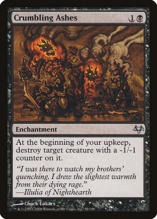 Crumbling Ashes [Eventide] - MTG Single