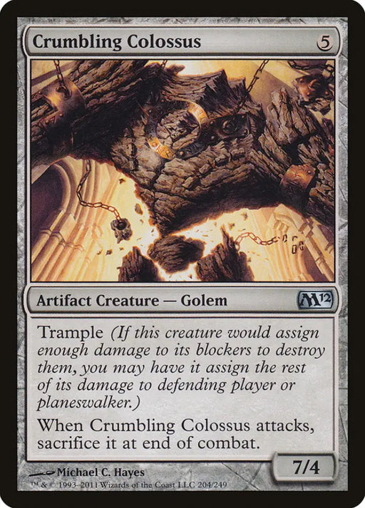 Crumbling Colossus [Magic 2012] - MTG Single