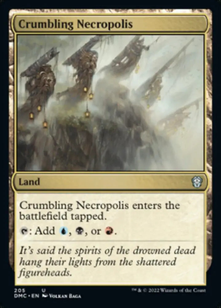 Crumbling Necropolis [Dominaria United Commander] - MTG Single