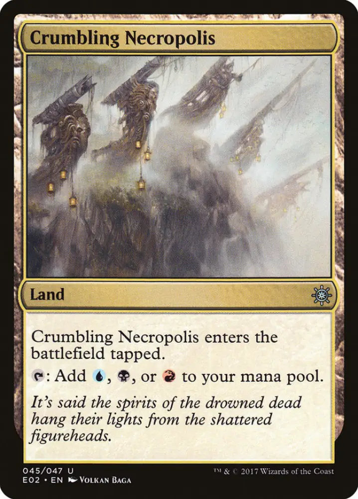 Crumbling Necropolis [Explorers of Ixalan] - MTG Single