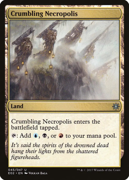 Crumbling Necropolis [Explorers of Ixalan] - MTG Single