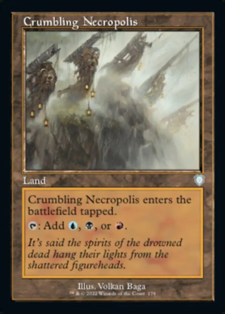 Crumbling Necropolis (Retro) [The Brothers’ War Commander] - MTG Single