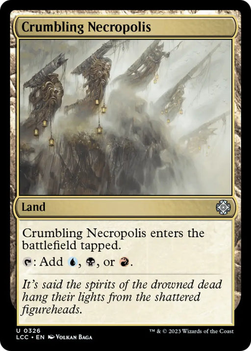 Crumbling Necropolis [The Lost Caverns of Ixalan Commander] - MTG Single