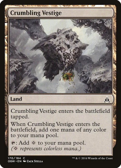 Crumbling Vestige [Oath of the Gatewatch] - MTG Single