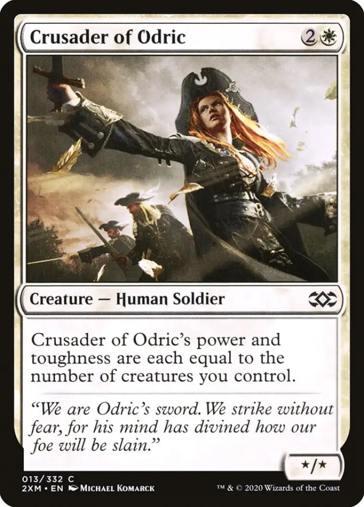 Crusader of Odric [Double Masters] - MTG Single