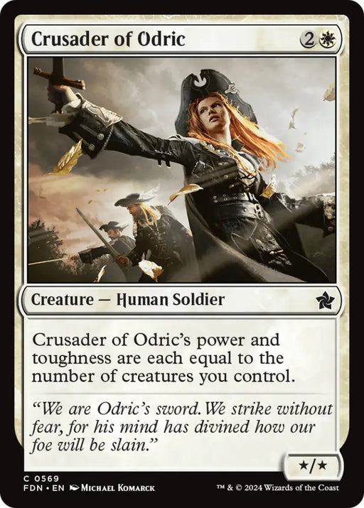 Crusader of Odric [Foundations] - MTG Single