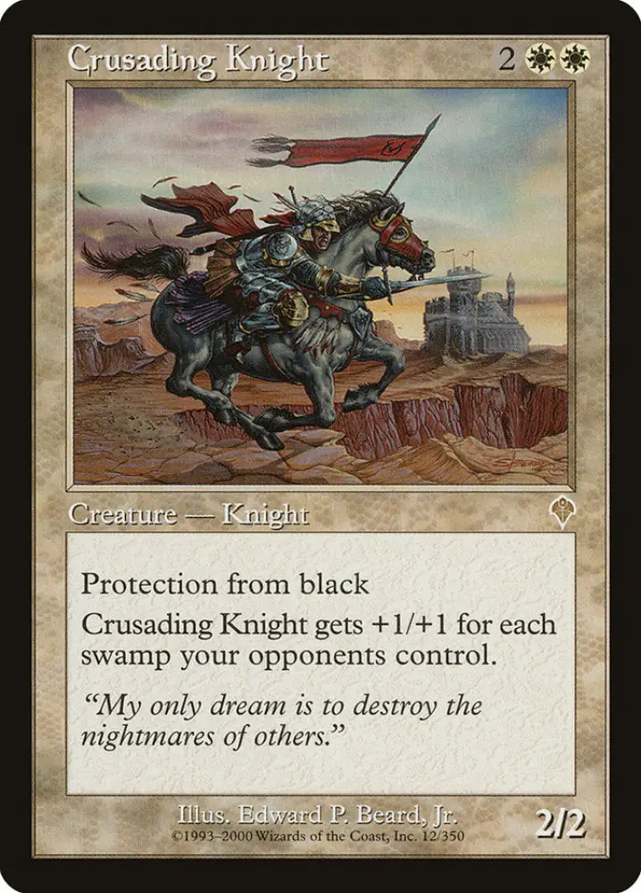 Crusading Knight [Invasion] - MTG Single