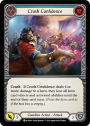 Crush Confidence (Blue) [Welcome to Rathe Unlimited] Unlimited Rainbow Foil - Flesh And Blood Single
