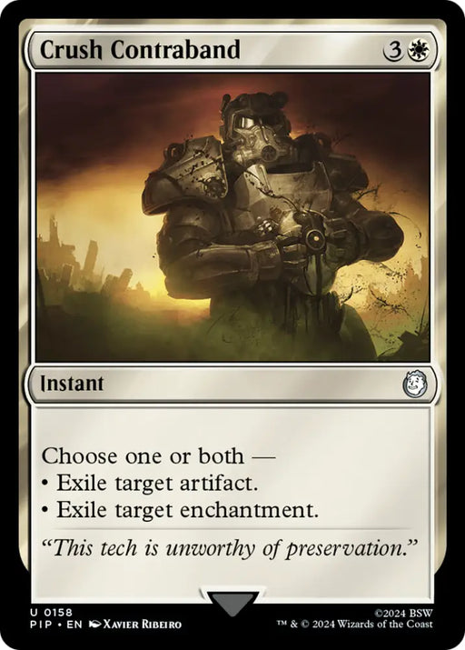Crush Contraband [Fallout] - MTG Single