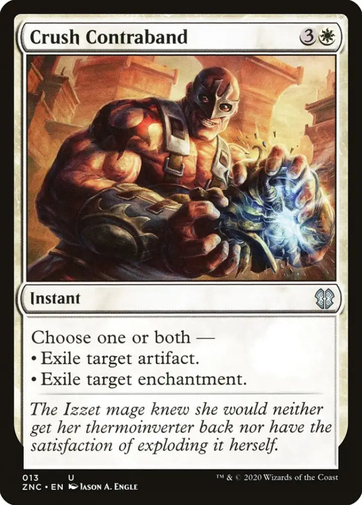 Crush Contraband [Zendikar Rising Commander] - MTG Single
