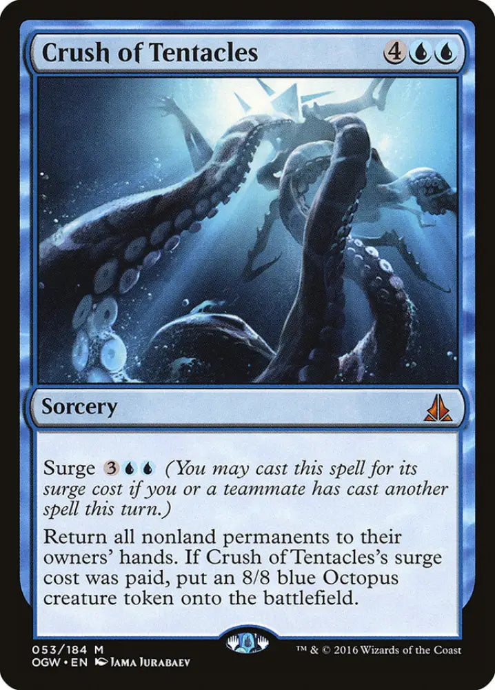 Crush of Tentacles [Oath of the Gatewatch] - MTG Single