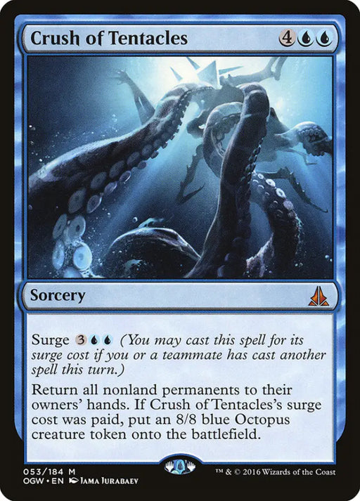 Crush of Tentacles [Oath of the Gatewatch] - MTG Single