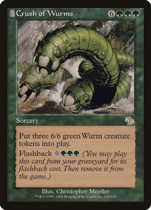 Crush of Wurms [Judgment] - MTG Single