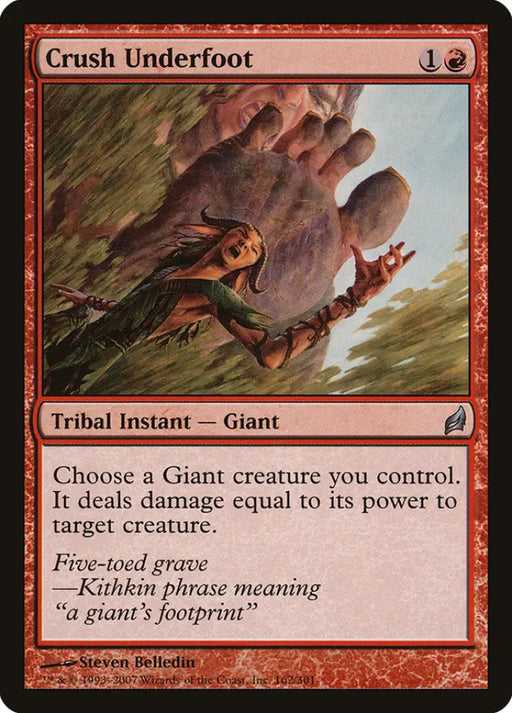 Crush Underfoot [Lorwyn] - MTG Single