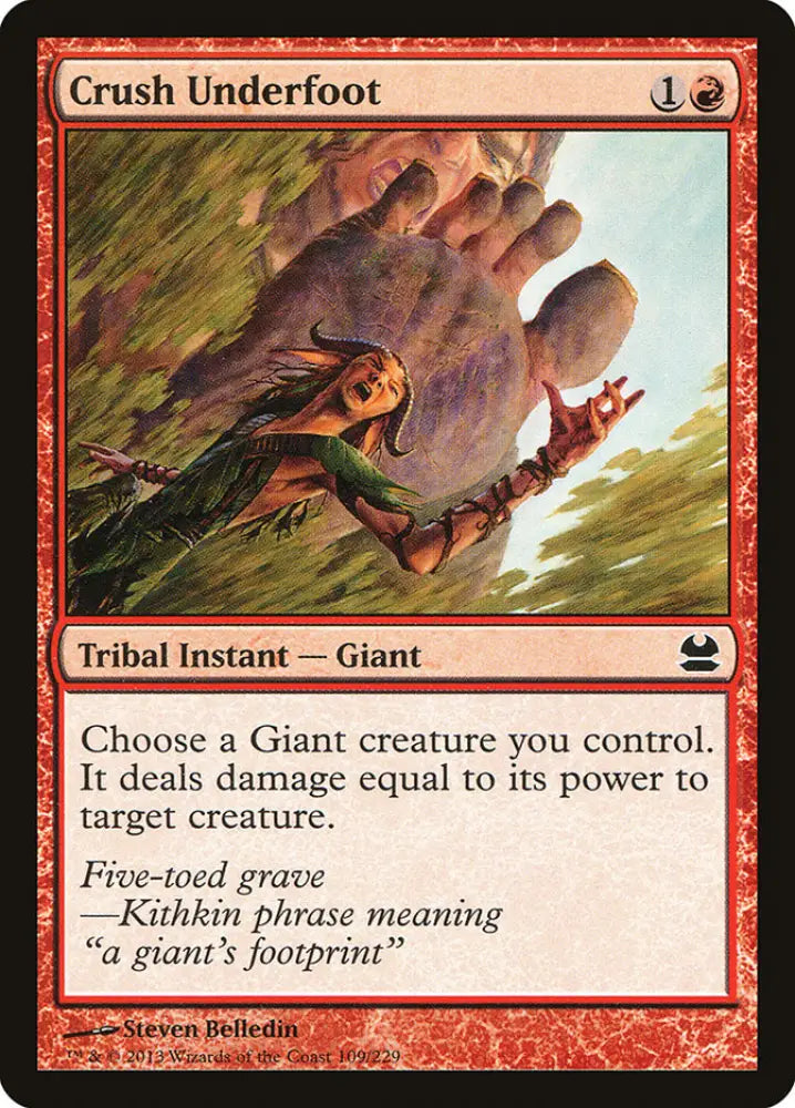 Crush Underfoot [Modern Masters] - MTG Single