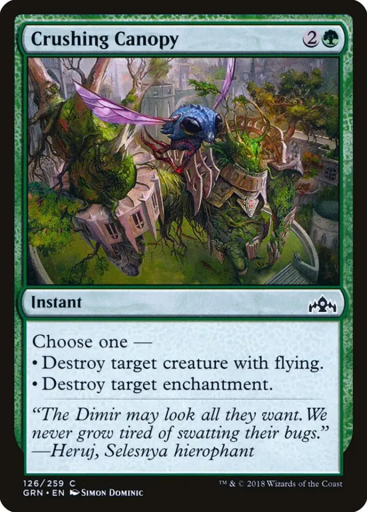 Crushing Canopy [Guilds of Ravnica] - MTG Single