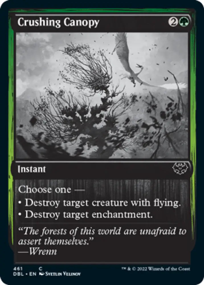 Crushing Canopy [Innistrad: Double Feature] - MTG Single