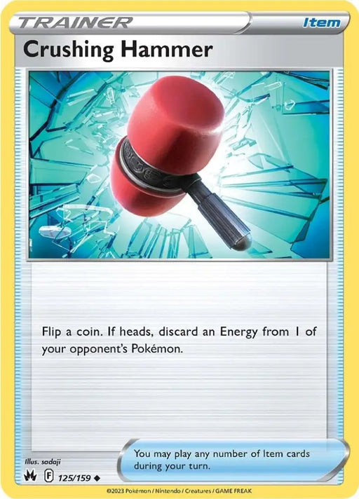 Crushing Hammer (125/159) [Sword & Shield: Crown Zenith] - Pokemon Single