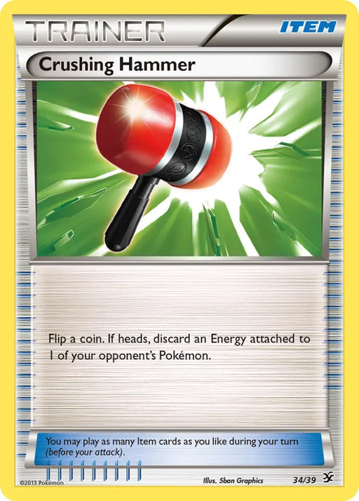 Crushing Hammer (34/39) [XY: Kalos Starter Set] - Pokemon Single