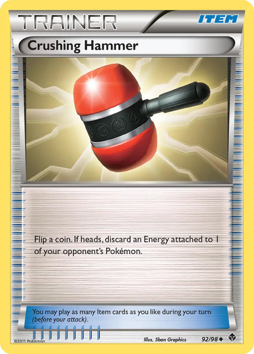 Crushing Hammer (92/98) [Black & White: Emerging Powers] - Pokemon Single