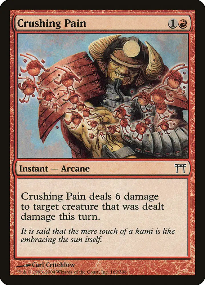 Crushing Pain [Champions of Kamigawa] - MTG Single